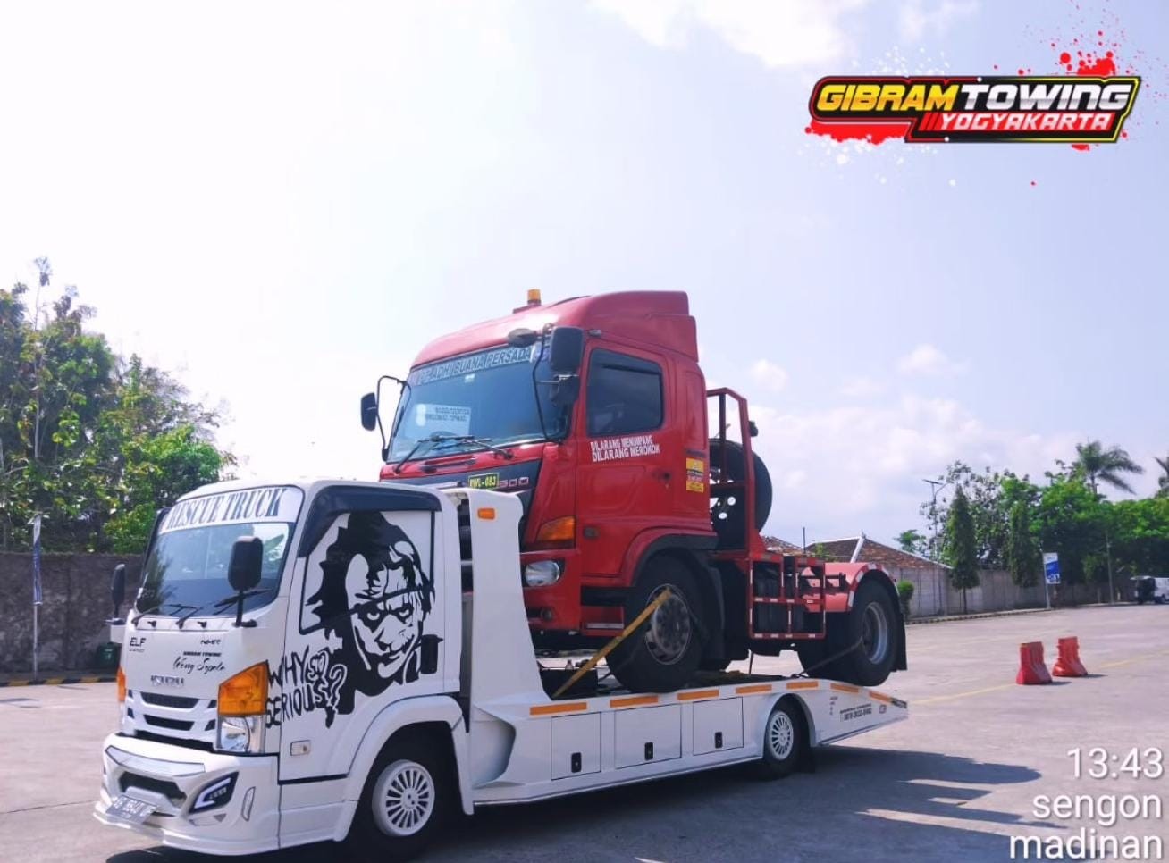 Jasa Derek Towing Mobil Sleman 24 Jam